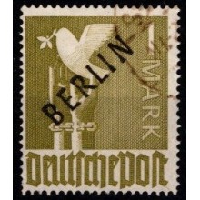 1948. Berlin. Sort overtryk BERLIN.